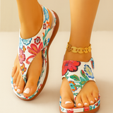 Aura - Sandales orthopédiques à motif floral