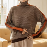 Eleanor - Col Haut Herringbone Luxe