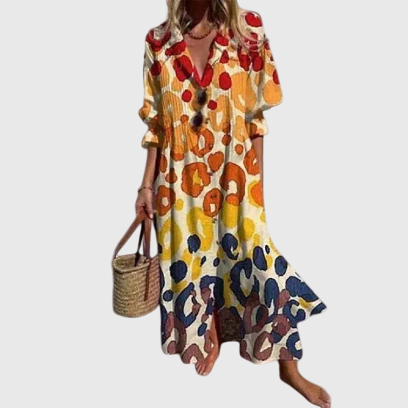 Zariah - Robe Maxi Bohémienne Élégante