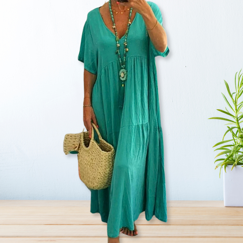 Maelis - Robe en Coton Lin