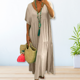 Maelis - Robe en Coton Lin