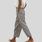 Philomène - Pantalon décontracté à jambes larges et fluides