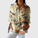 Sandie - Blouse imprimée à motif bohème