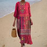 Émeline342 - Robe longue fluide chic et confortable