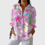 Sandra - Blouse imprimée à imprimé romantique