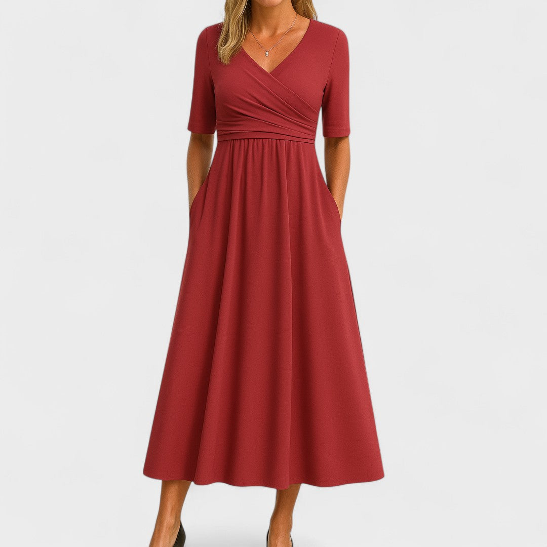 Ida - Robe Midi Élégante