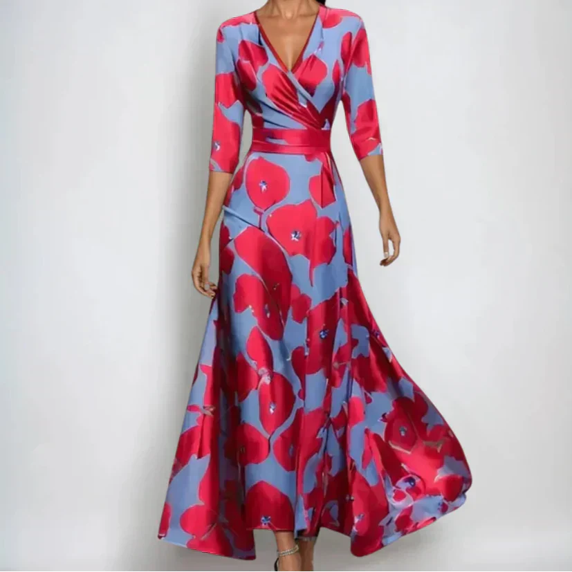 Emily - Robe Florale Élégante