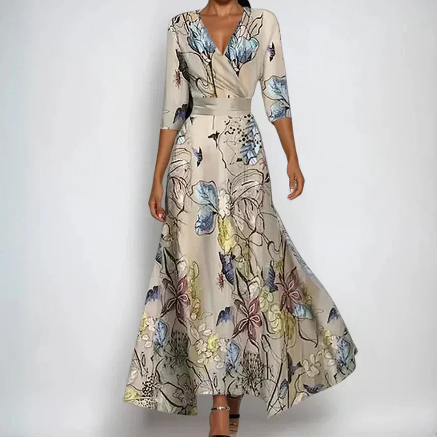 Emily - Robe Florale Élégante