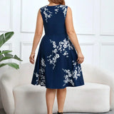 Danica - Robe Fleurie Enveloppante