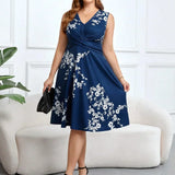 Danica - Robe Fleurie Enveloppante