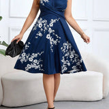 Danica - Robe Fleurie Enveloppante
