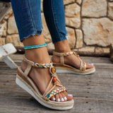 Saima - Sandales orthopédiques au look boho inspiré