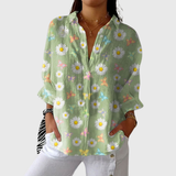 Sixtine - Blouse imprimée à imprimé papillons