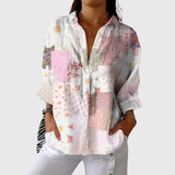 Suzie - Blouse imprimée à imprimé champêtre