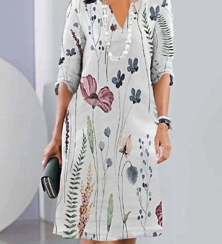 Eleanor - Robe Florale À Niveaux