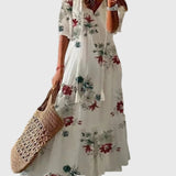 Amalia - Robe Maxi d'Été Vintage Boho