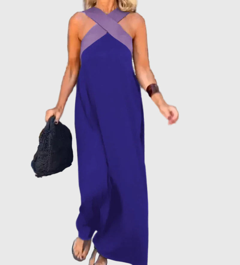 Elena - Robe Maxi Fluide et Élégante