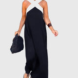 Elena - Robe Maxi Fluide Élégante