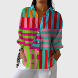 Ursula - Blouse imprimée à imprimé moderne