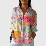 Saoirse - Blouse imprimée à motif liberty