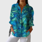 Violaine - Blouse imprimée à imprimé citadin