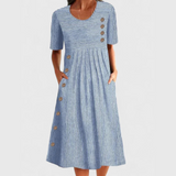 Jarna - Robe Midi Rayée