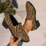 Angélique - Mocassin Léopard