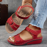 Celima - Sandales orthopédiques avec audace rouge