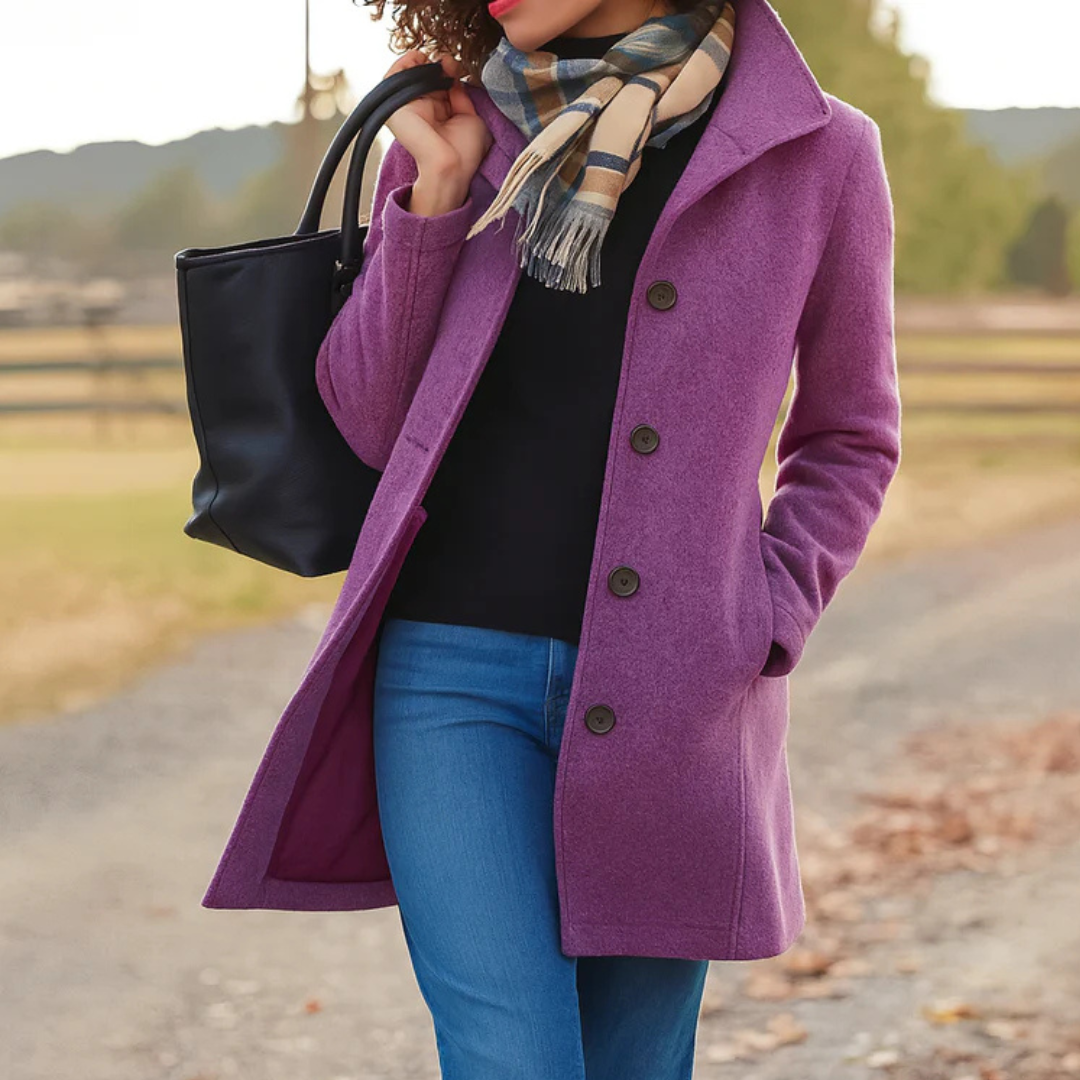 Aurora - Manteau à Un Bouton