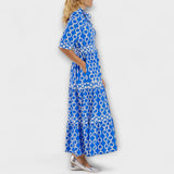 Juliana - Robe Midi Avec Motif Chaîne