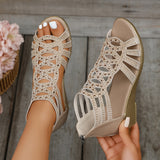 Arianne - Sandales orthopédiques à la mode en teinte beige