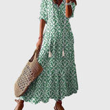Amalia - Robe Maxi d'Été Vintage Boho