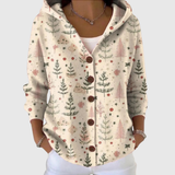 Natacha - Cardigan à capuche en maille fine