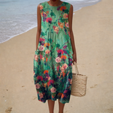 Gilberte - Robe d’Été Confortable Sans Manches