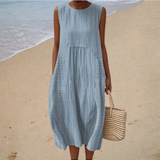 Marlène - Robe d’Été Confortable Sans Manches