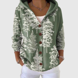 Nelly - Cardigan à capuche en maille à capuche ajustable