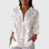 Yara - Blouse imprimée à imprimé fleuri doux