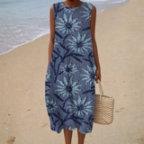 Yvonne - Robe d’Été Confortable Sans Manches