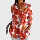 Umbeline - Blouse imprimée à motif aquatique