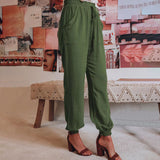 Kaeli - Pantalons Élegants à Cordon