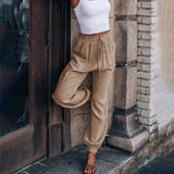 Kaeli - Pantalons Élegants à Cordon