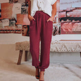 Kaeli - Pantalons Élegants à Cordon