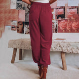Kaeli - Pantalons Élegants à Cordon
