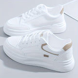 Maëlle - Chic baskets blanches confort léger