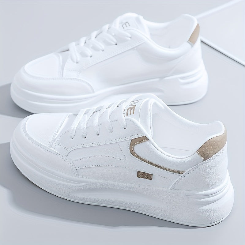 Maëlle - Chic baskets blanches confort léger