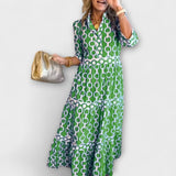 Juliana - Robe Midi Avec Motif Chaîne