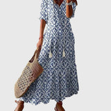 Amalia - Robe Maxi d'Été Vintage Boho