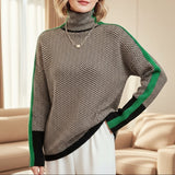 Eleanor - Col Haut Herringbone Luxe