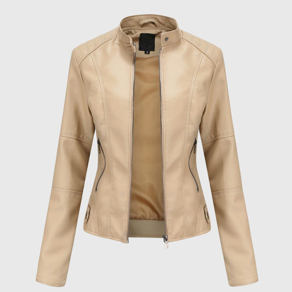 Giorgina - Veste en Cuir Élégante pour Femmes
