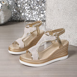 Hailey - Sandales à talons ergonomiques avec une structure aérée